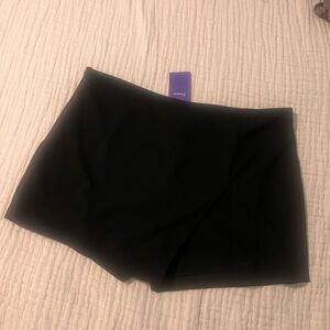Elegant Black Skort for Women